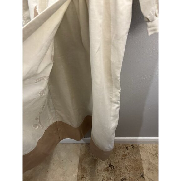 j mclaughlin Tan Beige Tropical Palermo Dress Midi Women XL - Picture 9 of 16